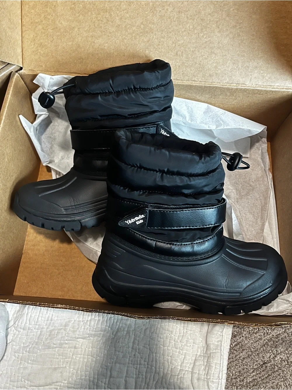 Kid's Snow Boots Waterproof Outdoor Slip Resistant 2.5 Big kids-1079